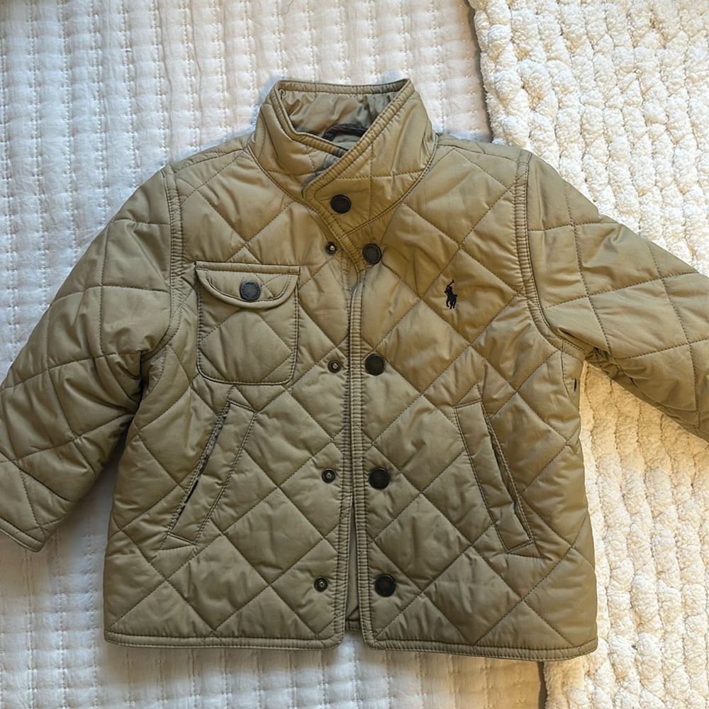 Polo puffer jacket - khaki 24M